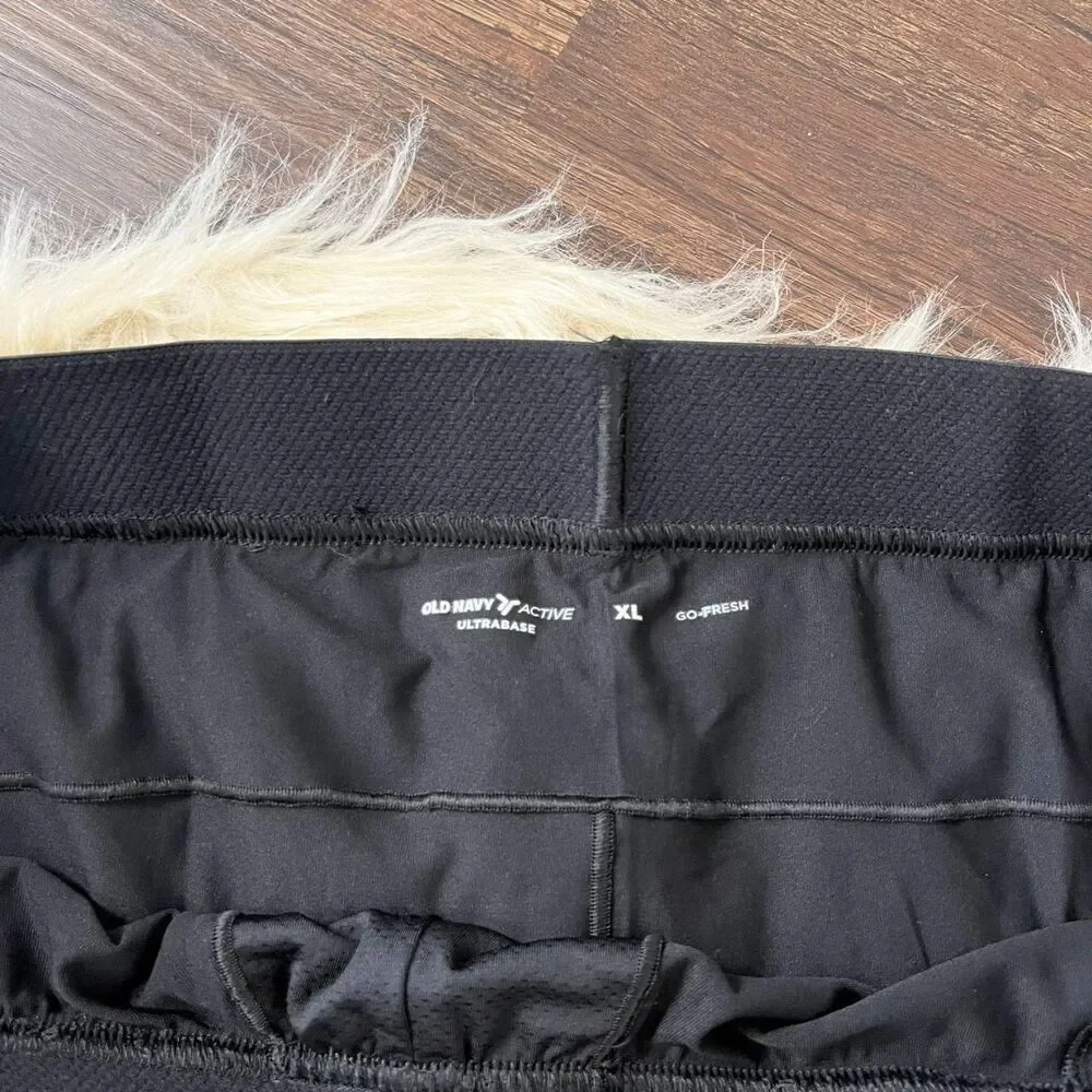 NWT Set of 2 Base Layer Shorts Old Navy Size XL Black